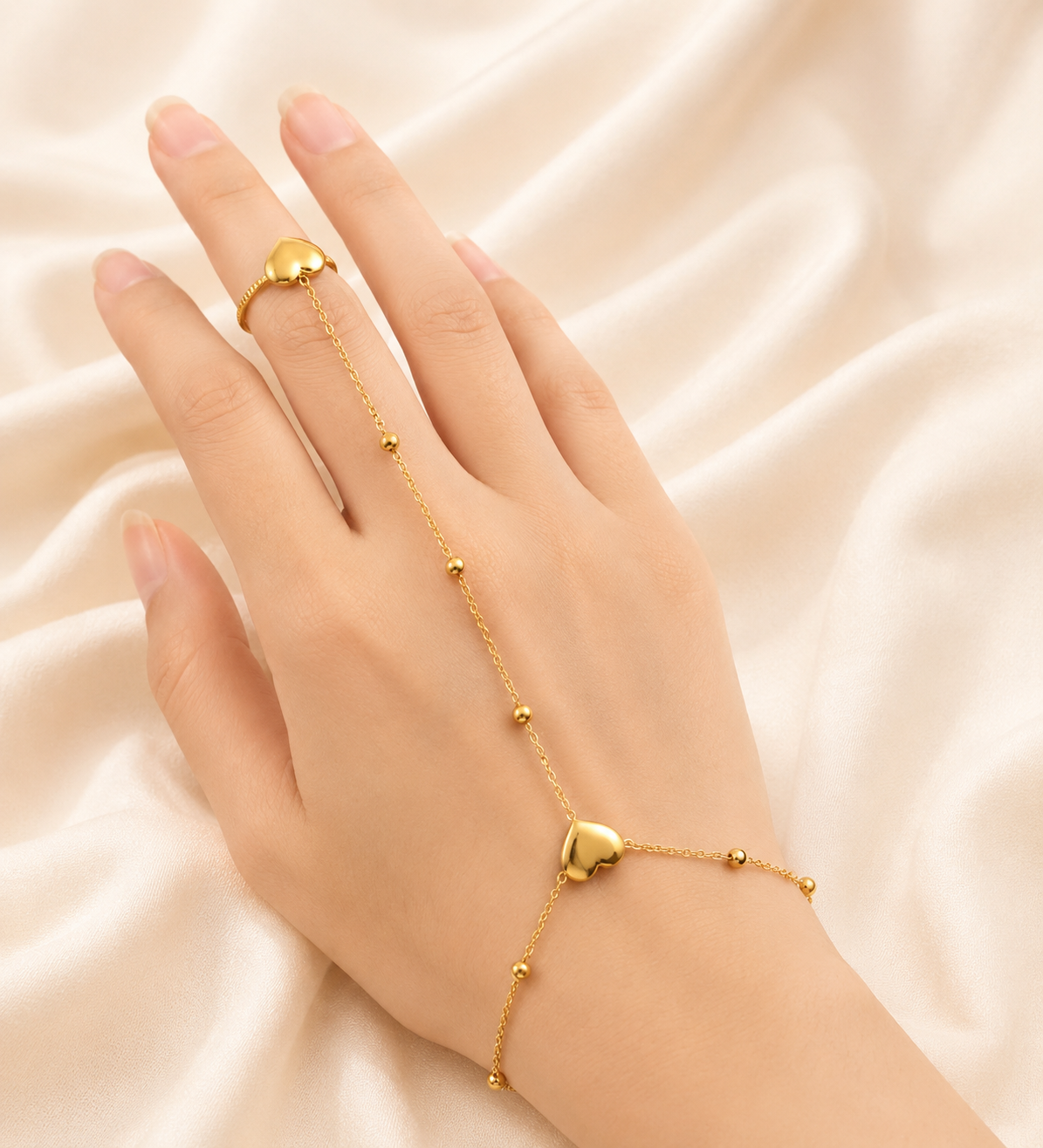 Heart Hand Chain