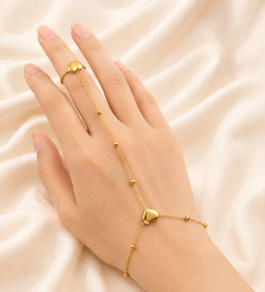 Heart Hand Chain
