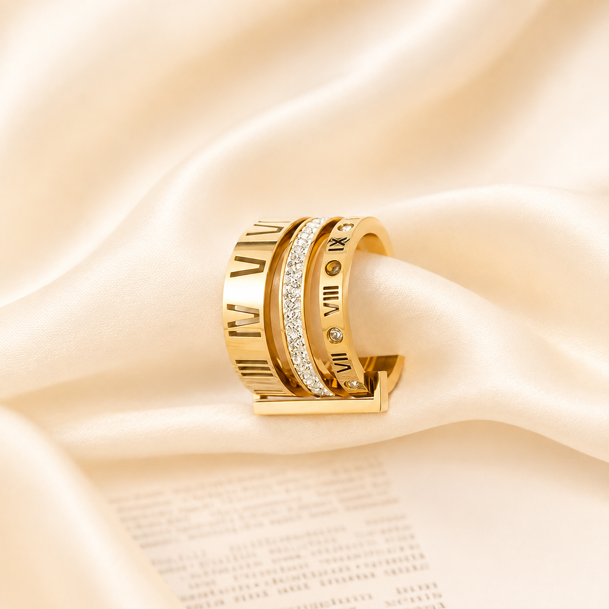 Roman Crystal Ring