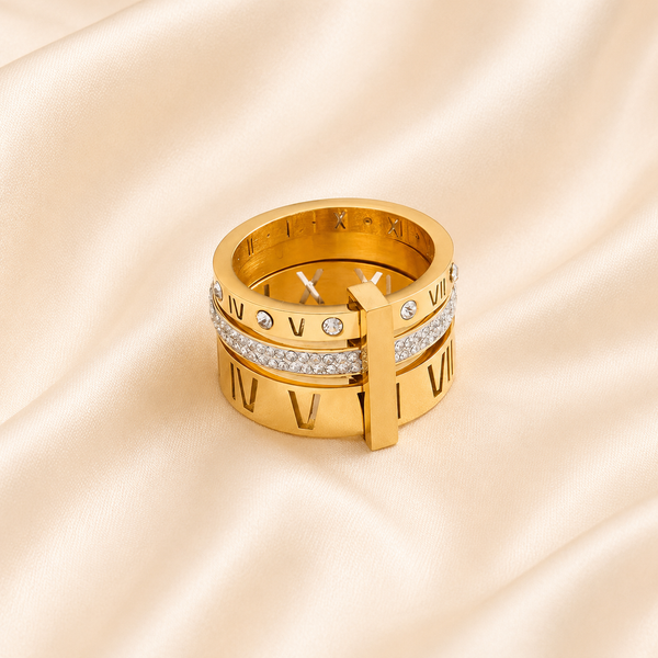 Roman Crystal Ring
