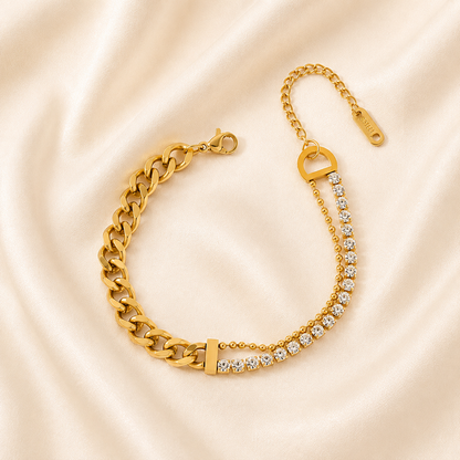 Crystal Chain Bracelet