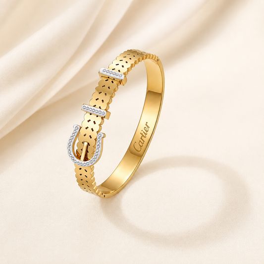 Buckle Crystal Bracelet