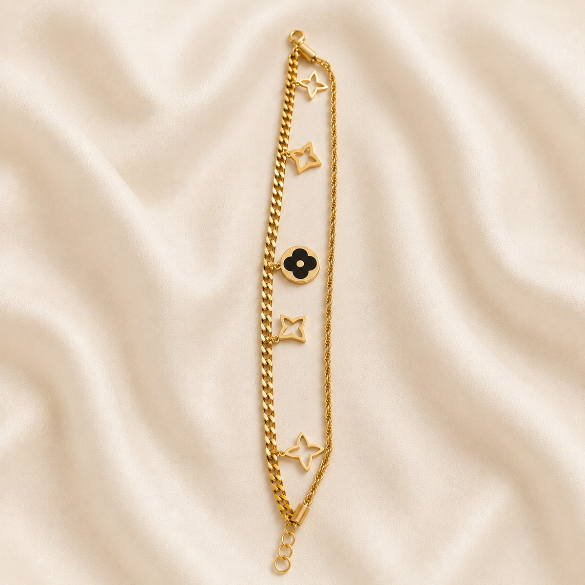 Clover Charm Bracelet