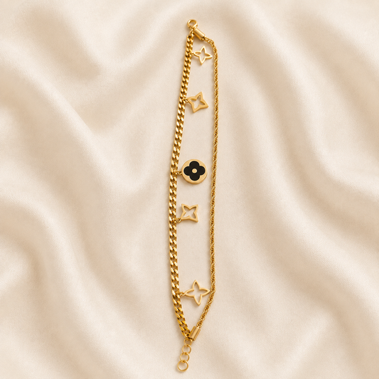 Clover Charm Bracelet