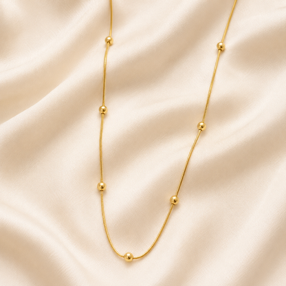 Beaded Sphere Necklace