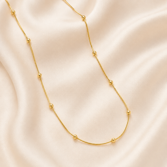 Beaded Sphere Necklace