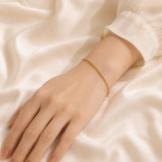 Twisted Link Bracelet