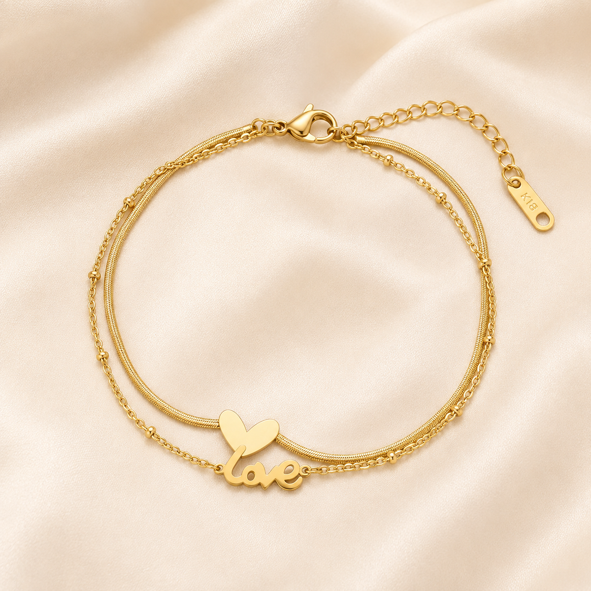 Love Heart Anklet