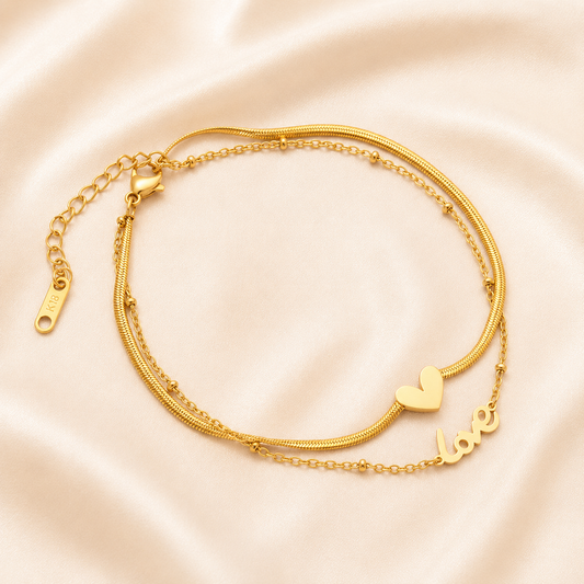 Love Heart Anklet