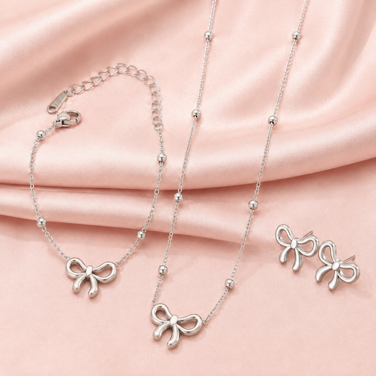Bow Jewelry Set
