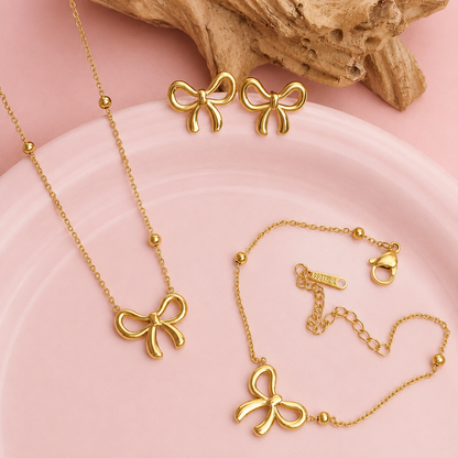 Bow Jewelry Set