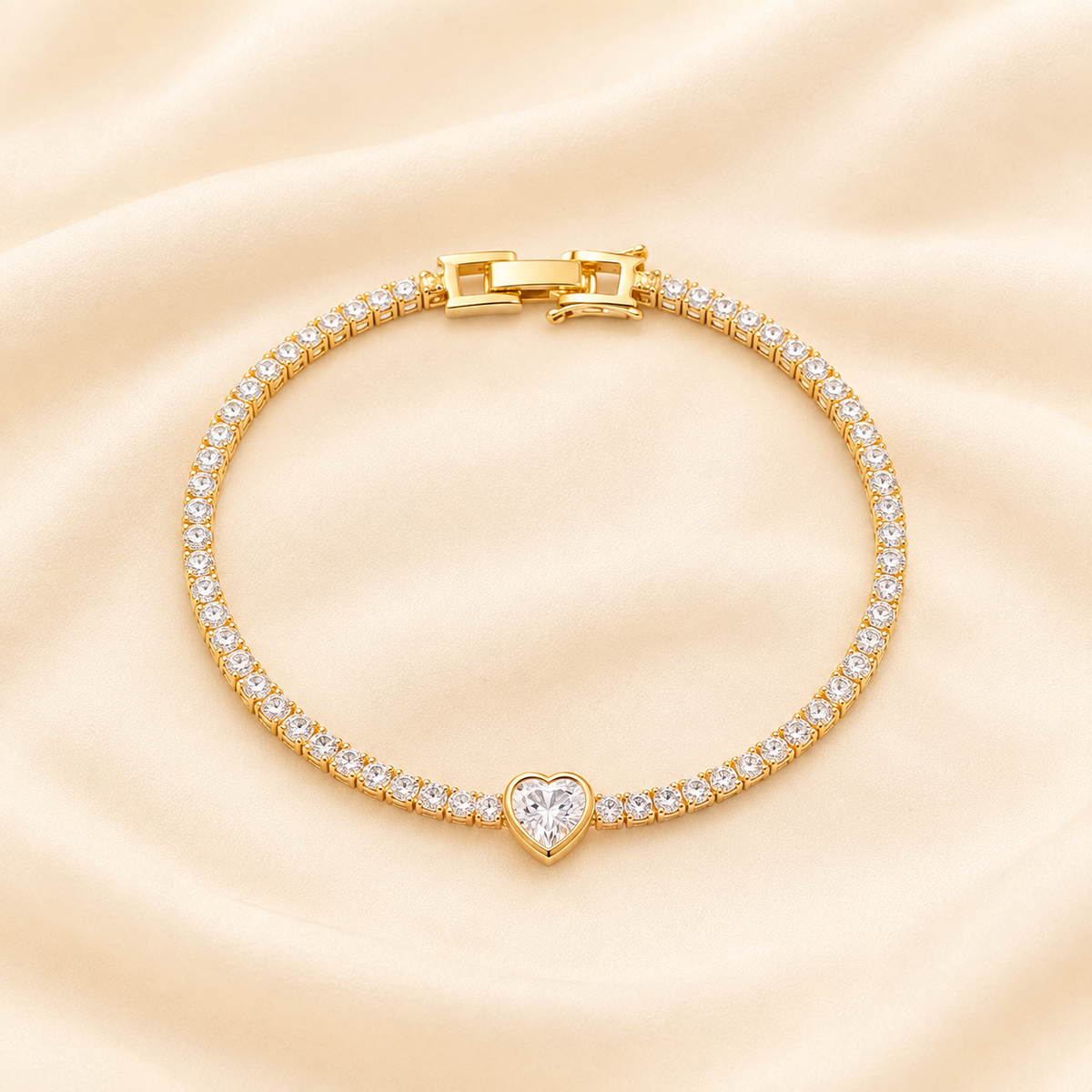 Luna Heart Bracelet