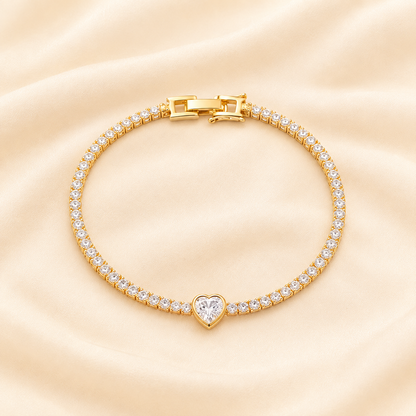 Luna Heart Bracelet