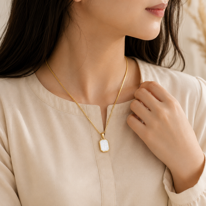 Octagon Necklace