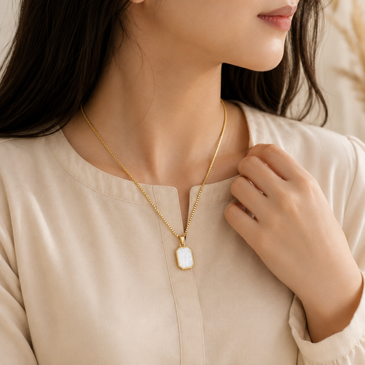 Octagon Necklace