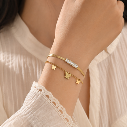 Butterfly Charm Bracelet