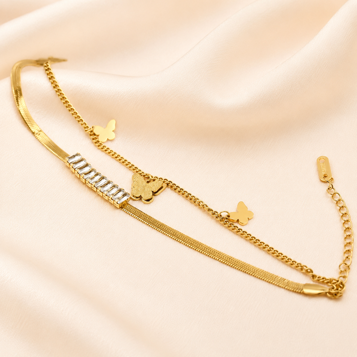 Butterfly Charm Bracelet
