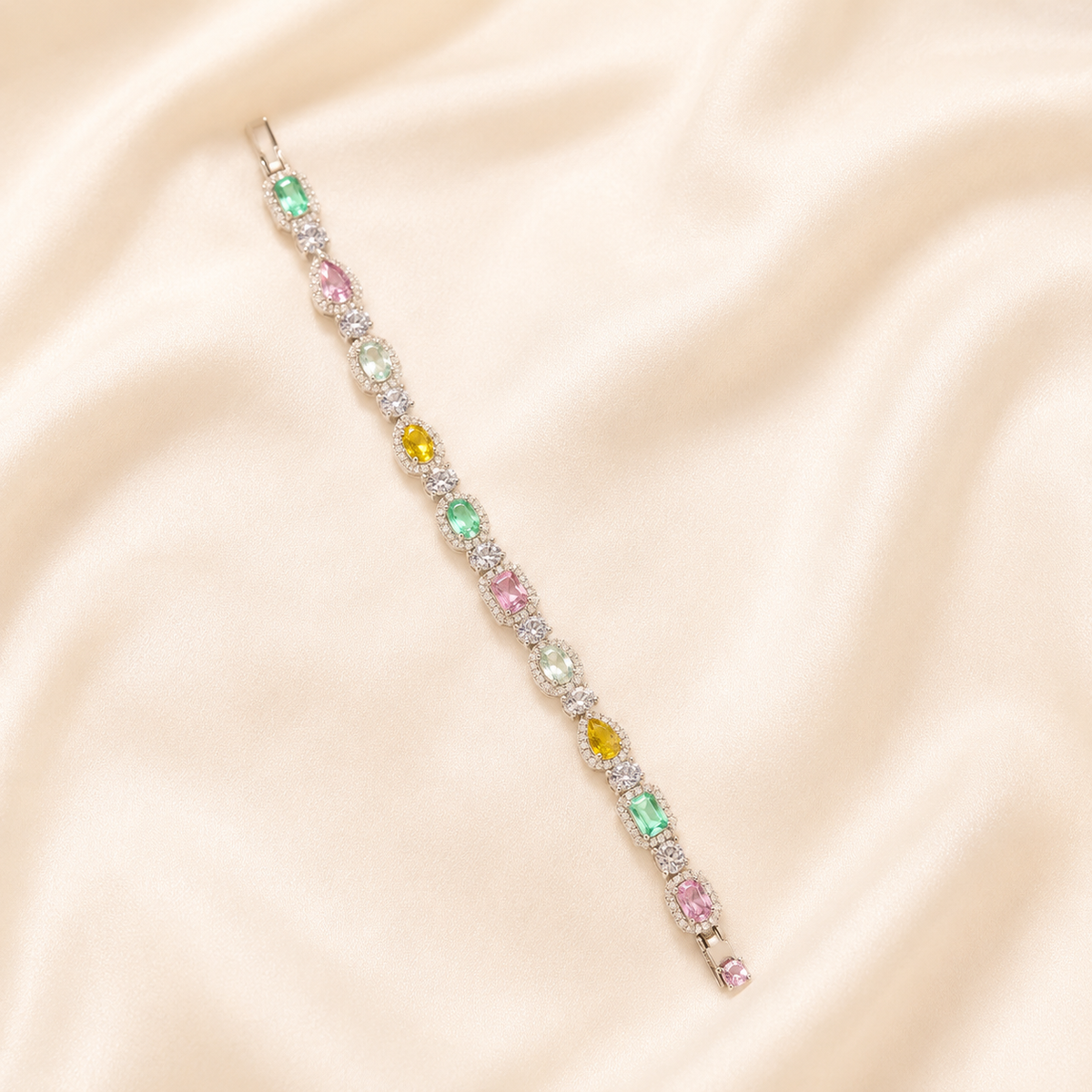 Rainbow Gem Bracelet
