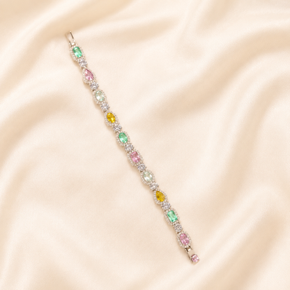 Rainbow Gem Bracelet