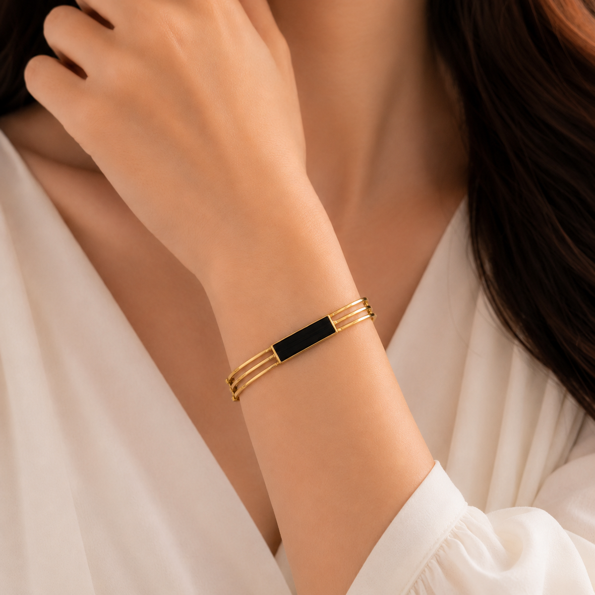 Noir Band Bracelet