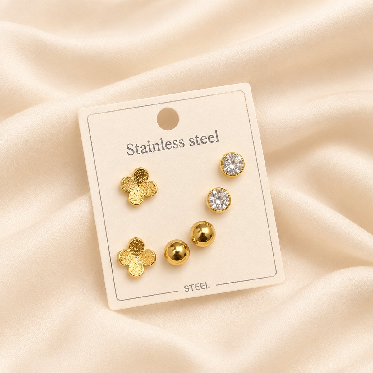 Flora Studs Set