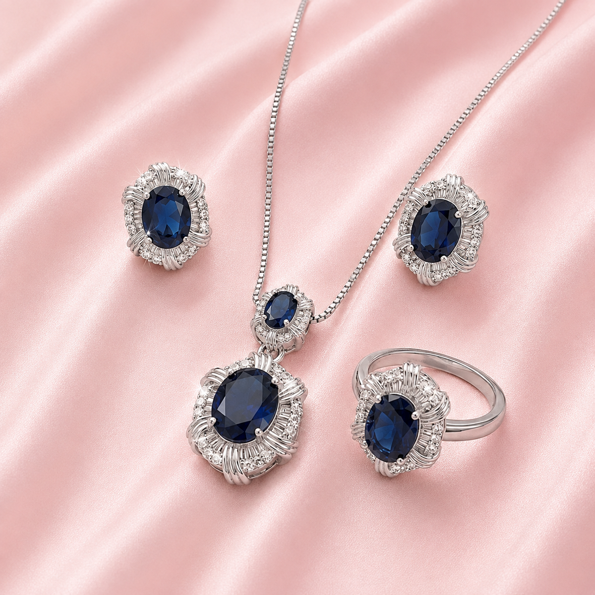 Floral Crystal Set
