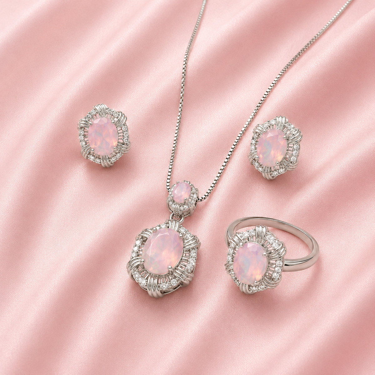 Floral Crystal Set